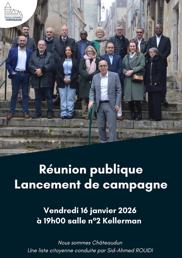 Réunion publique de lancement de campagne
