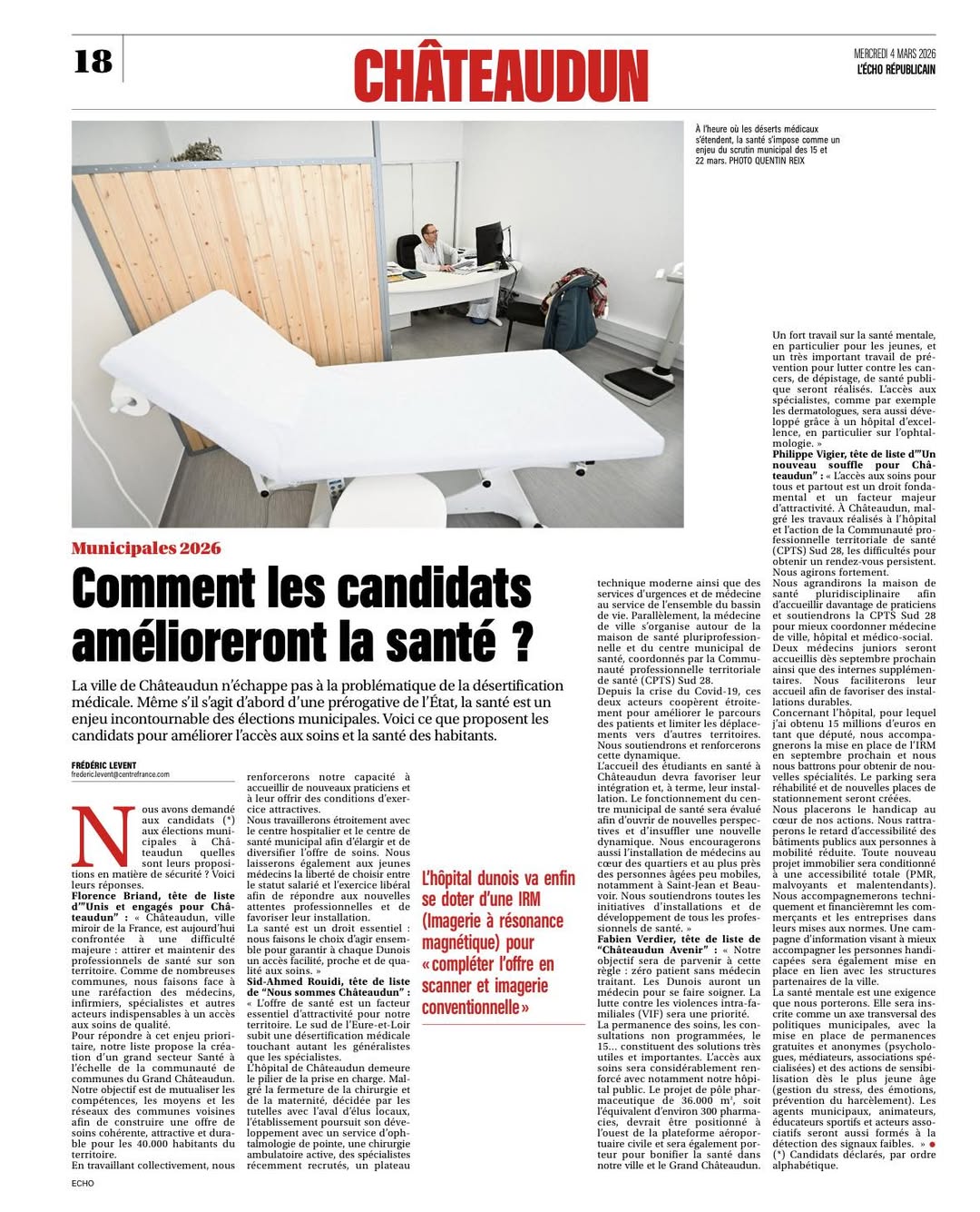 Santé : l’accès aux soins ne doit pas reculer